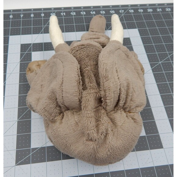 Folkmanis Elephant Stage Puppet Hand Gray Tusks Realistic Plush Trunk Moves - Picture 10 of 16